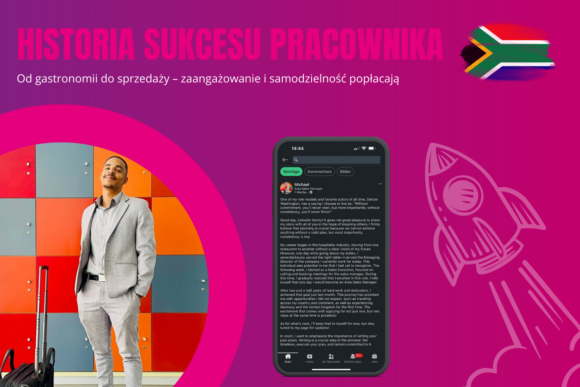 Historia sukcesu - Zdjęcie pracownika, którego kariera została opisana w artykule